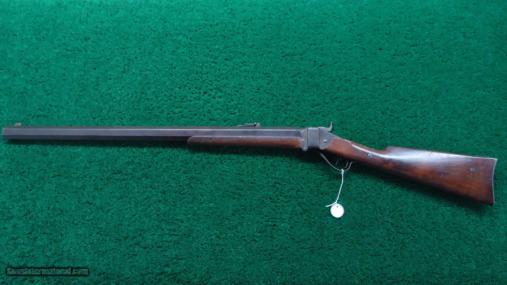 SHARPS MODEL 1874 EXTRA HEAVY BULL BARREL BUFFALO RIFLE IN CALIBER 45 ...