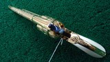 ENGRAVED GOLD PLATED COLT SAA IN CALIBER 45 LC - 4 of 12