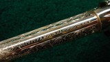 ENGRAVED GOLD PLATED COLT SAA IN CALIBER 45 LC - 8 of 12