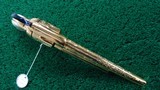 ENGRAVED GOLD PLATED COLT SAA IN CALIBER 45 LC - 3 of 12
