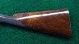 GOOD QUALITY PERCUSSION DOUBLE 14 BORE SHOTGUN BY TRULOCK & HARRISS OF DUBLIN - 19 of 23