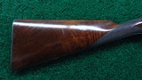 GOOD QUALITY PERCUSSION DOUBLE 14 BORE SHOTGUN BY TRULOCK & HARRISS OF DUBLIN - 21 of 23
