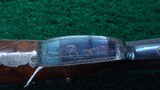 GOOD QUALITY PERCUSSION DOUBLE 14 BORE SHOTGUN BY TRULOCK & HARRISS OF DUBLIN - 14 of 23