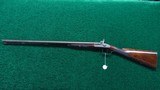 GOOD QUALITY PERCUSSION DOUBLE 14 BORE SHOTGUN BY TRULOCK & HARRISS OF DUBLIN - 22 of 23