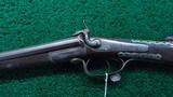 VERY FINE PINFIRE DOUBLE RIFLE BY B. DENYER IN CALIBER .577 BY 2-1/4 INCH PINFIRE - 2 of 23