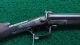VERY FINE PINFIRE DOUBLE RIFLE BY B. DENYER IN CALIBER .577 BY 2-1/4 INCH PINFIRE - 1 of 23
