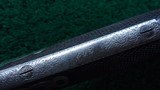 VERY FINE PINFIRE DOUBLE RIFLE BY B. DENYER IN CALIBER .577 BY 2-1/4 INCH PINFIRE - 17 of 23