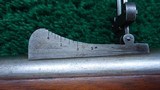 VERY RARE CALIBER WINCHESTER HIGH WALL MUSKET IN 40-60 M - 13 of 21