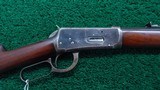 ANTIQUE WINCHESTER MODEL 1894 RIFLE IN CALIBER 38-55 - 1 of 19