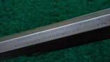 WINCHESTER 1873 SPECIAL ORDER RIFLE IN CALIBER 32-20 - 10 of 22