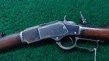 WINCHESTER MODEL 1873 RIFLE IN CALIBER 38-40 - 2 of 19