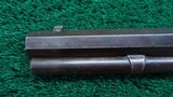 VERY SCARCE WINCHESTER 1ST MODEL 1873 28 INCH EXTRA HEAVY WEIGHT RIFLE IN CALIBER 44-40 - 13 of 22