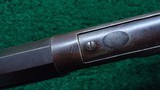 VERY SCARCE WINCHESTER 1ST MODEL 1873 28 INCH EXTRA HEAVY WEIGHT RIFLE IN CALIBER 44-40 - 6 of 22