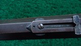 VERY SCARCE WINCHESTER 1ST MODEL 1873 28 INCH EXTRA HEAVY WEIGHT RIFLE IN CALIBER 44-40 - 12 of 22