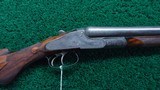 16 GA. HAND MADE DAVID KIRKWOOD SIDELOCK SHOTGUN - 1 of 25