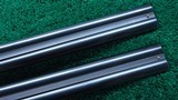 VERY INTERESTING HIGH GRADE PAIR OF J P SAUER DOUBLE BARREL 12 GAUGE SHOTGUNS - 7 of 21