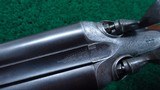 VERY HIGH QUALITY DOUBLE BARREL SHOTGUN BY EDWIN THOMAS - 14 of 24