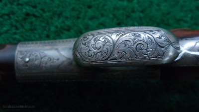 REMINGTON ROLLING BLOCK NIMSCHKE ENGRAVED SCHUETZEN RIFLE - Image 15 of 23