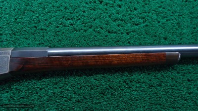 REMINGTON ROLLING BLOCK NIMSCHKE ENGRAVED SCHUETZEN RIFLE - Image 5 of 23