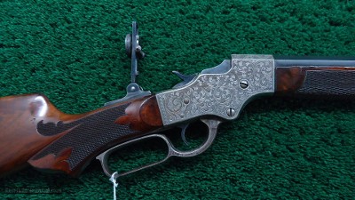 BEAUTIFUL STEVENS LADIES MODEL 47 ENGRAVED RIFLE