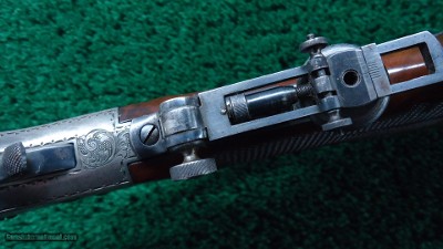 BEAUTIFUL STEVENS LADIES MODEL 47 ENGRAVED RIFLE - Image 11 of 20