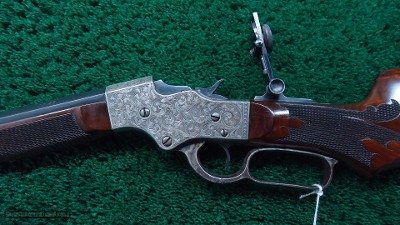 BEAUTIFUL STEVENS LADIES MODEL 47 ENGRAVED RIFLE - Image 2 of 20