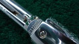 FACTORY ENGRAVED 3RD GEN COLT AS NEW IN BOX WITH NICKEL FINISH - 11 of 14