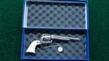 FACTORY ENGRAVED 3RD GEN COLT AS NEW IN BOX WITH NICKEL FINISH - 13 of 14