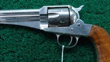 REMINGTON MODEL 1875 REVOLVER IN CALIBER 44-40 - 7 of 11