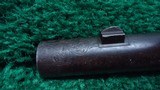 VERY SCARCE FACTORY ENGRAVED REMINGTON ROLLING BLOCK MILITARY MUSKET - 17 of 24