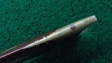 VERY NICE AMERICAN MADE UNMARKED MULE EAR HALF STOCK PERCUSSION RIFLE - 16 of 21
