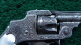 ENGRAVED SMITH & WESSON .32 SAFETY HAMMERLESS FIRST MODEL IN BOX - 6 of 17