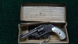 ENGRAVED SMITH & WESSON .32 SAFETY HAMMERLESS FIRST MODEL IN BOX - 13 of 17