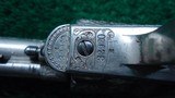 *Sale Pending* - EXTREMELY RARE COLT EXHIBITION ENGRAVED PANEL NICKEL PLATED SINGLE ACTION ARMY REVOLVER - 17 of 20