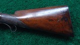 8-BORE SIDE BY SIDE ENGLISH FOWLER BY J.C. GRUBB - 18 of 21