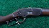 2ND MODEL WINCHESTER 1873 RIFLE IN CALIBER 44-40 - 1 of 19