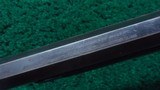 WINCHESTER EARLY 2ND MODEL 1873 WITH THUMBPRINT DUST COVER - 10 of 20