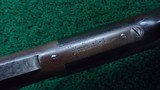 WINCHESTER EARLY 2ND MODEL 1873 WITH THUMBPRINT DUST COVER - 8 of 20