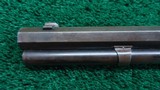 WINCHESTER EARLY 2ND MODEL 1873 WITH THUMBPRINT DUST COVER - 12 of 20