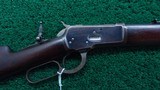 ANTIQUE WINCHESTER MODEL 1892 RIFLE IN CALIBER 38-40 - 1 of 20