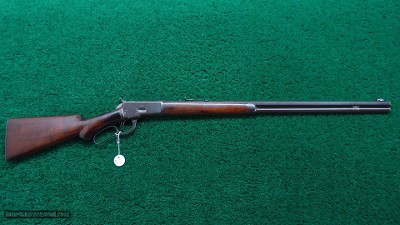 UNUSUAL 1892 SEMI DELUXE WINCHESTER RIFLE IN 38 WCF - Image 21 of 21