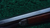WINCHESTER MODEL 1892 RIFLE IN CALIBER 38-40 - 12 of 21