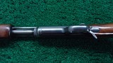 WINCHESTER MODEL 61 RIFLE WITH SPECIAL ORDER OCTAGON BARREL IN CALIBER 22 LR - 9 of 19