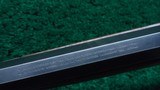 SCARCE WINCHESTER MODEL 1894 SPECIAL ORDER RIFLE IN 32 WS - 12 of 22