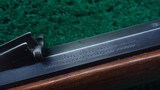 SCARCE WINCHESTER MODEL 1894 SPECIAL ORDER RIFLE IN 32 WS - 14 of 22