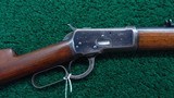 ANTIQUE MODEL 1892 WINCHESTER RIFLE IN CALIBER 38-40 - 1 of 19
