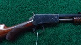 DELUXE MODEL 1890 WINCHESTER RIFLE IN CALIBER 22 SHORT - 1 of 21