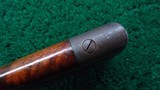 DELUXE MODEL 1890 WINCHESTER RIFLE IN CALIBER 22 SHORT - 16 of 21