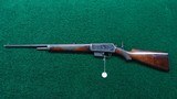 SCARCE FACTORY ENGRAVED WINCHESTER MODEL 1905 RIFLE IN CALIBER 32 - 24 of 25