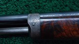 SCARCE FACTORY ENGRAVED WINCHESTER MODEL 1905 RIFLE IN CALIBER 32 - 16 of 25